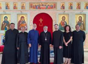OCMC Staff with His Eminence IGNACIO