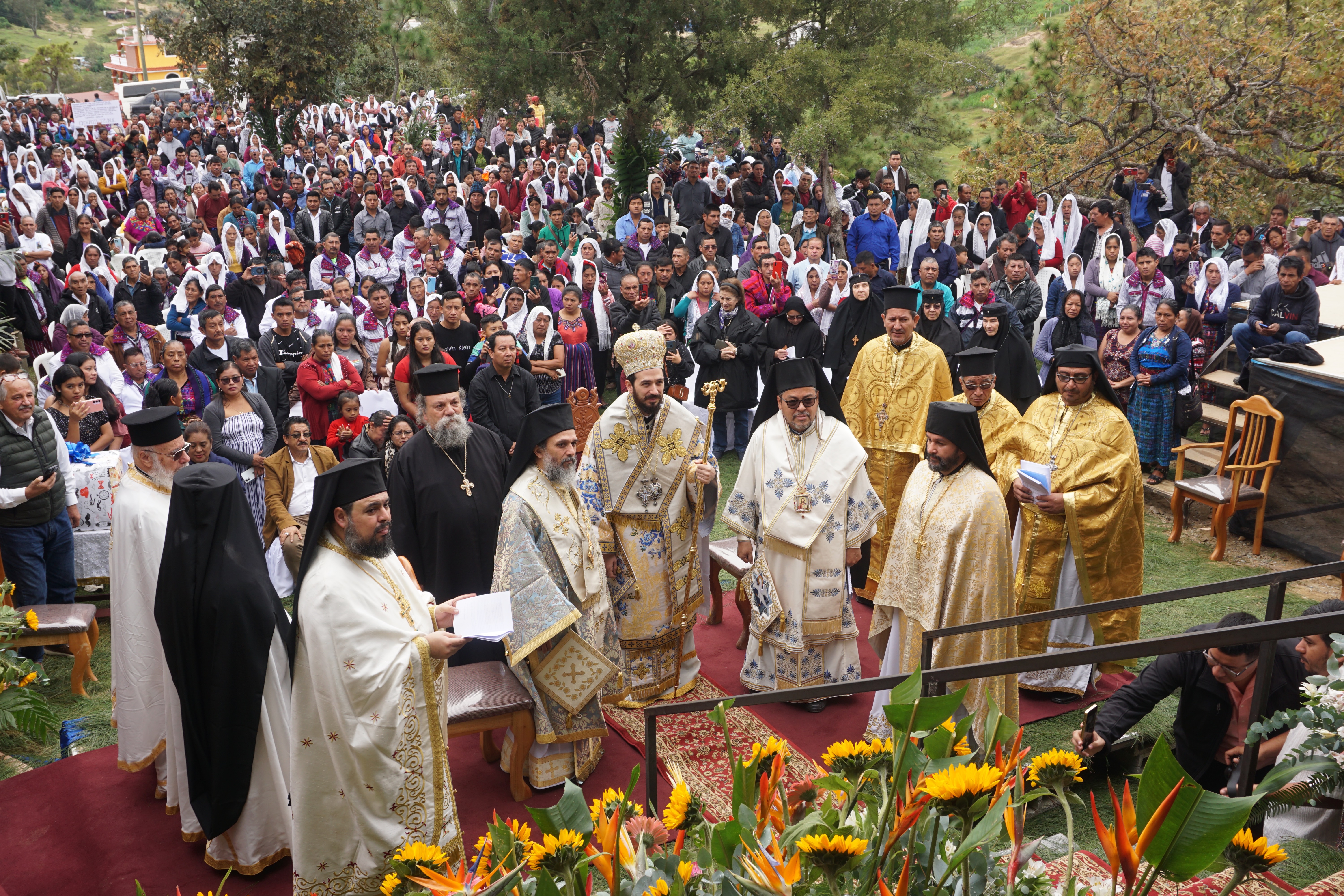 Historic Ordination Crowd in Guatemala